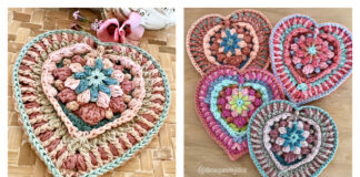 Loli Heart Crochet Free Pattern