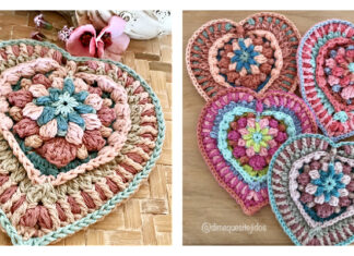 Loli Heart Crochet Free Pattern