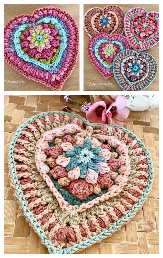 Loli Heart Crochet Free Pattern