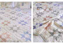 Star Quilt Blanket Crochet Free Pattern [Limited Time]