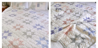 Star Quilt Blanket Crochet Free Pattern [Limited Time]