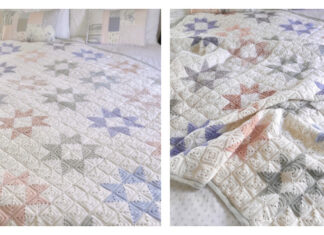 Star Quilt Blanket Crochet Free Pattern [Limited Time]