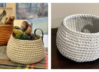 Tisket Tasket Basket Crochet Free Pattern