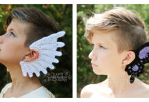 Unique Ear Cuffs Crochet Pattern