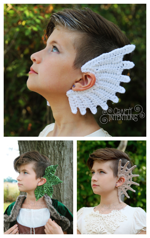Unique Ear Cuffs Crochet Pattern