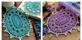 Wispweave Oval Doily Free Crochet Pattern