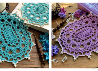 Wispweave Oval Doily Free Crochet Pattern