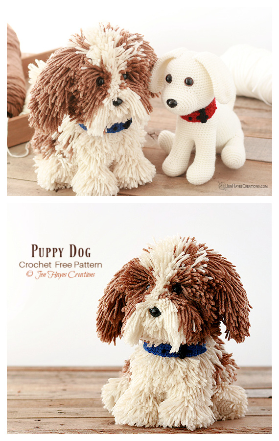 Amigurumi Puppy Dog Crochet Free Pattern