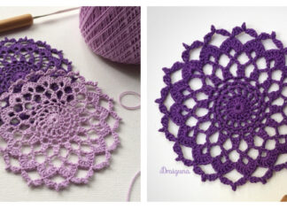 Arcane Aura Doily Crochet Free Pattern