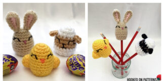 Easter Creme Egg Cover Crochet Free Patterns