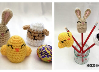 Easter Creme Egg Cover Crochet Free Patterns