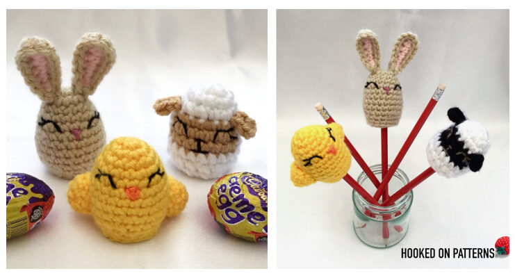 Easter Creme Egg Cover Crochet Free Patterns