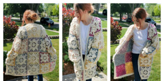 Festival Coat Cardigan Crochet Free Pattern