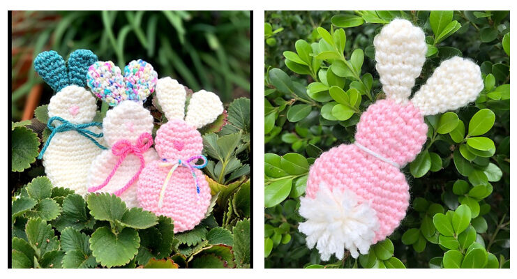 Fluffy Butt Bunny Rabbit Crochet Pattern
