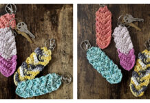 Karis Feather Keychain Crochet Free Pattern