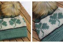 Shamrock Beanie Crochet Free Pattern