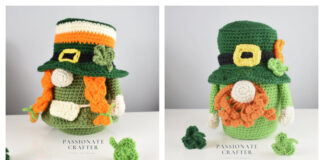 Amigurumi St Patrick's Day Gnome Crochet Free Patterns