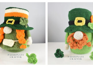 Amigurumi St Patrick's Day Gnome Crochet Free Patterns