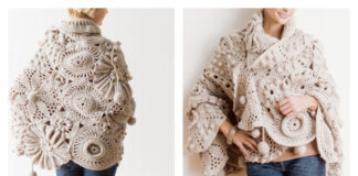 Medallion Medley Shawl Crochet Pattern