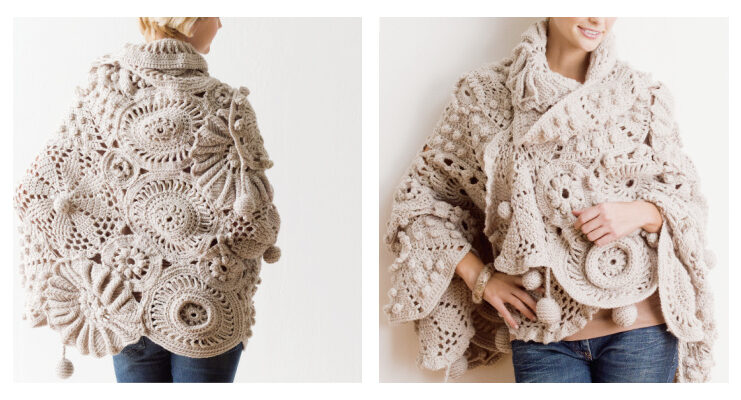 Medallion Medley Shawl Crochet Pattern Medallion Medley Shawl Crochet Pattern