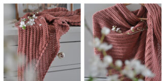 Perla Shawl Crochet Free Pattern