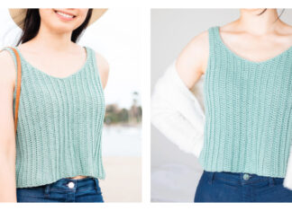 Sagebrush Tank Top Crochet Free Pattern