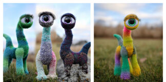 Amigurumi Eyeball Ponysaur Crochet Pattern