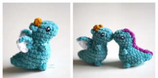 Amigurumi Pocket Dragon Crochet Free Pattern