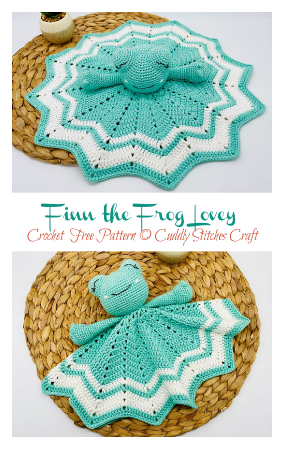 Frog Lovey Free Crochet Pattern