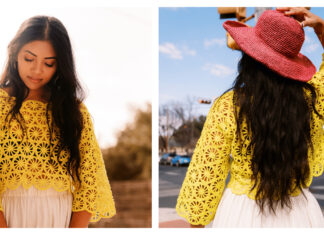 Limonata Lace Top Crochet Pattern