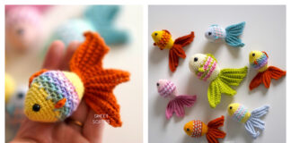 Mosaic Goldfish Crochet Free Pattern