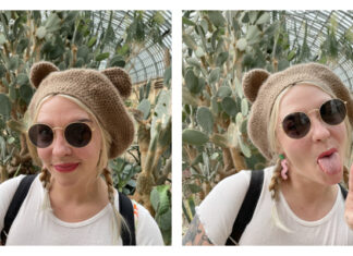 The Bear-et Hat Crochet Free Pattern