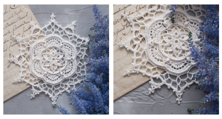 Almaide Doily Crochet Free Pattern