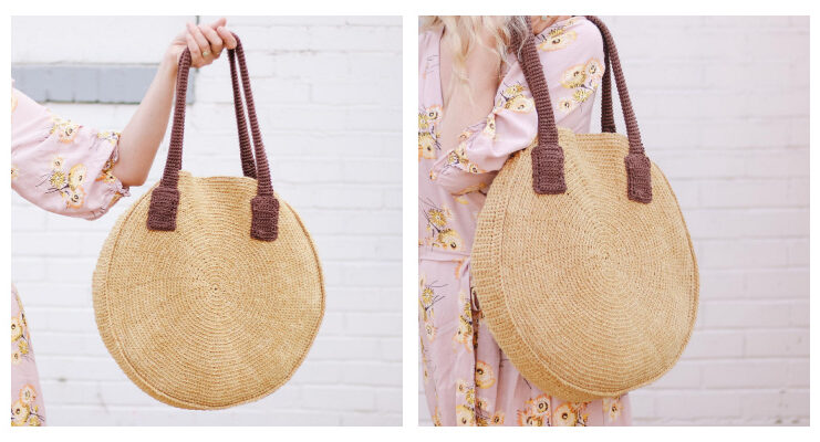 Avenue Circle Bag Crochet Free Pattern