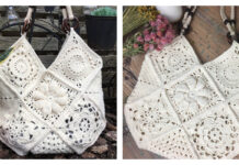 Boho Granny Square Bag Crochet Free Pattern