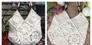 Boho Granny Square Bag Crochet Free Pattern