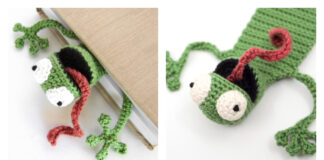 Frog Bookmark Crochet Pattern