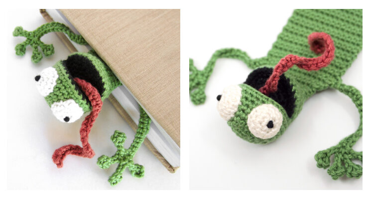 Frog Bookmark Crochet Pattern