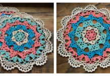 Ocean Breeze Lace Doily Crochet Free Pattern