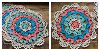 Ocean Breeze Lace Doily Crochet Free Pattern