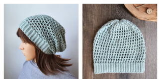 Summer Slouch Hat Crochet Free Pattern