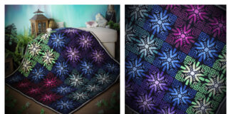The Northern Tiles Blanket Crochet Pattern