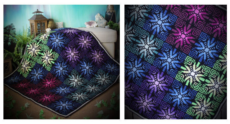 The Northern Tiles Blanket Crochet Pattern