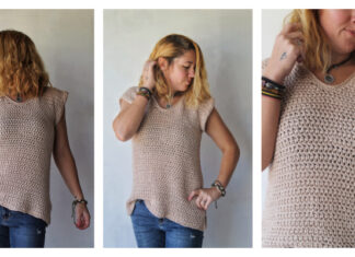 The Wren Tee Crochet Free Pattern