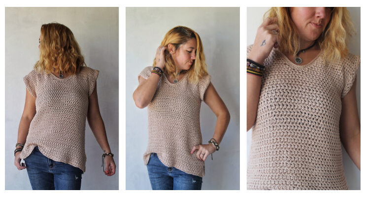 The Wren Tee Crochet Free Pattern
