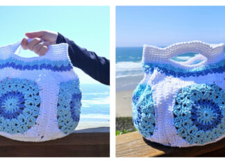 Tote By the Ocean Crochet Free Pattern