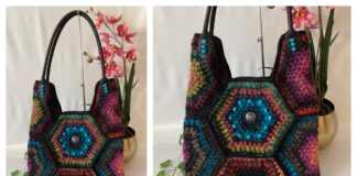 FibreFest Hexi Bag Crochet Free Pattern