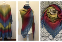 Klaziena Shawl Crochet Free Pattern