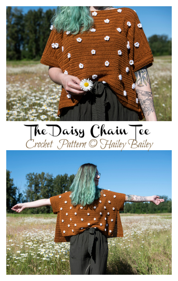 The Daisy Chain Tee Crochet Pattern