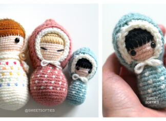 Amigurumi Swaddle Babies Crochet Free Pattern